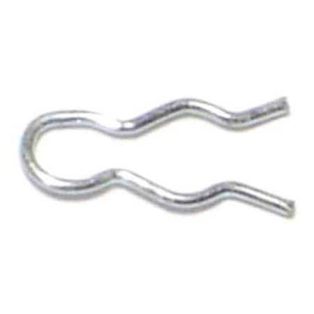 Midwest Fastener 3/16" x 1/2" Zinc Plated Steel Pin Clips 20PK 67082